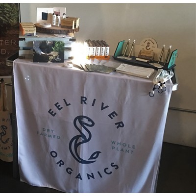 30" x 60" Linen Table Runner - Dye Sublimation Print